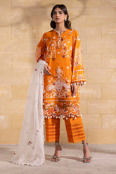Unstitched 3 Piece Lawn Suit
